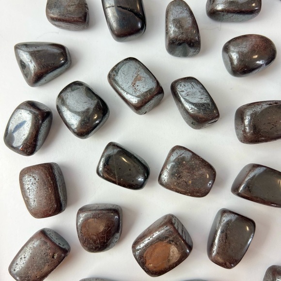 Tumbled Hematite Crystal, Crystal Tumble, Crystal, Minerals, Pocket Stone - Picture 7 of 8